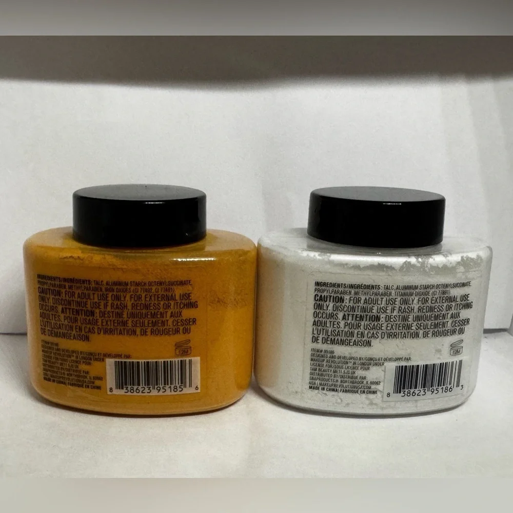 2pc Revolution Luxury Baking Powders, Terra Cotta,& Ghost, New